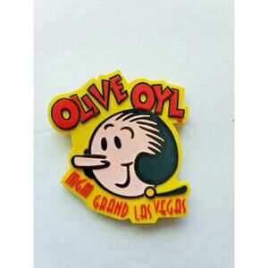 1997 MGM Grand Hotel Olive Oyl Magnet Brand New U156